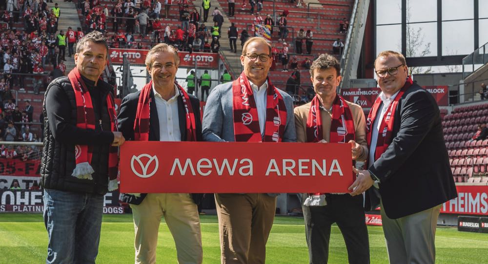 Mewa: Sponsoring von Mainz 05 verlängert