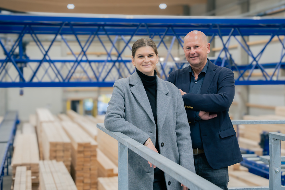 Woodex optimiert den Holzbau und nimmt erstes vollautomatisches Abbundzentrum in Betrieb