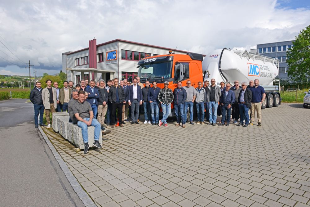  MC-Bauchemie: Neue Produktion in der Schweiz eröffnet