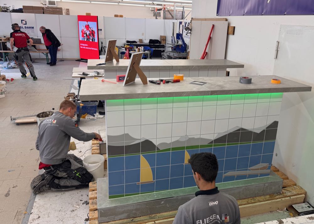  Fliesen-Nationalmannschaft: Luis Brauner tritt bei Euroskills 2025 an
