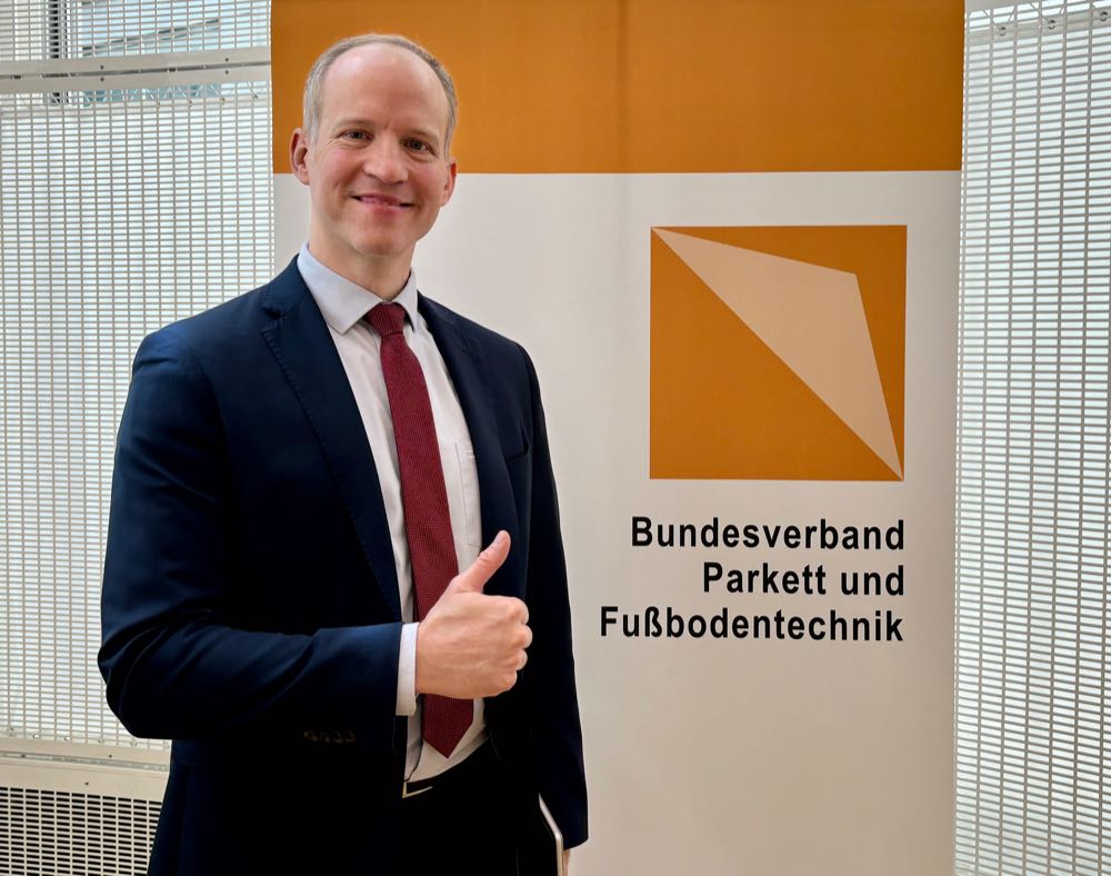 Michel Durieux ist bereits seit September 2024 Geschäftsführer des BVPF und der BVPF Service GmbH. BVPF-Mitgliederversammlung: Parkettleger stellen sich Zukunftsaufgaben