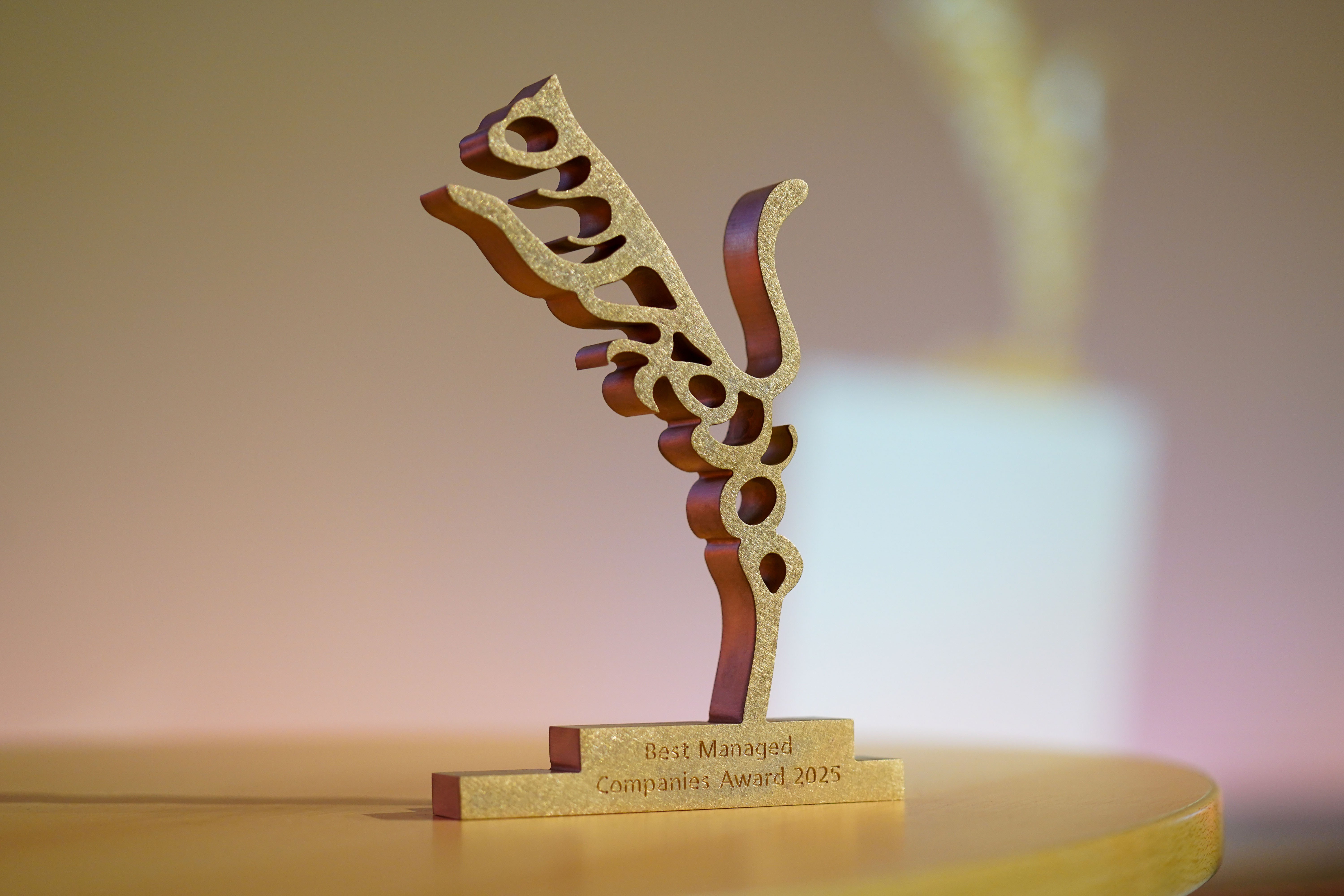 Uzin Utz erhält erneut Goldstatus beim Best Managed Companies Award