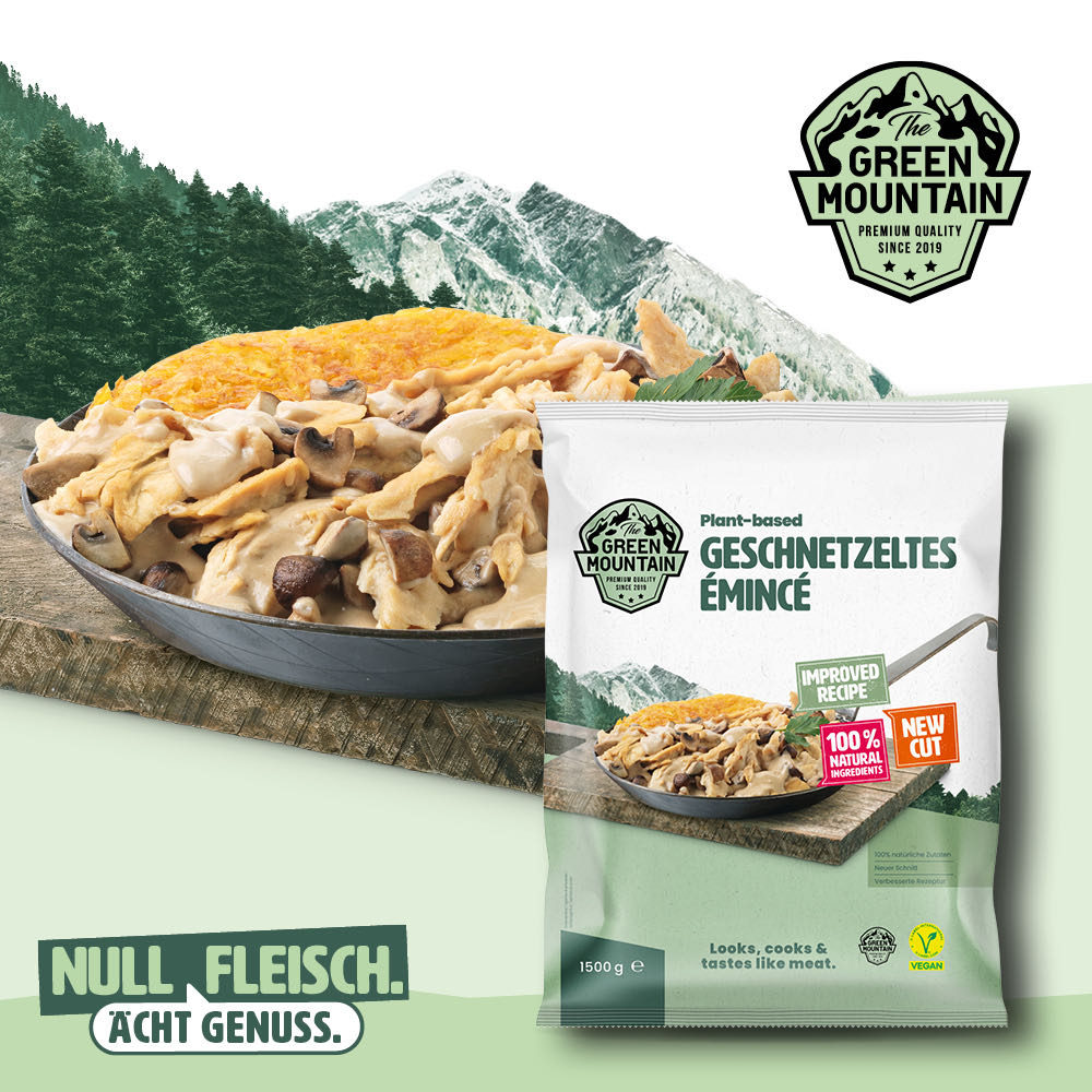 The Green Mountain | Plant-based Geschnetzeltes