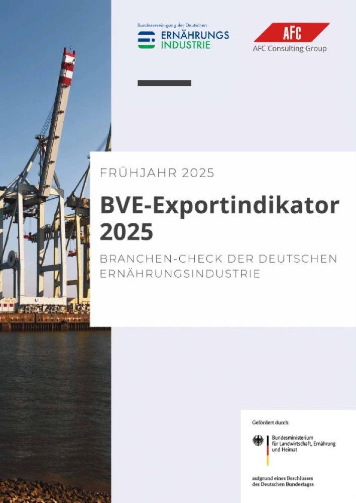 Ernährungsindustrie kämpft mit Exporthindernissen