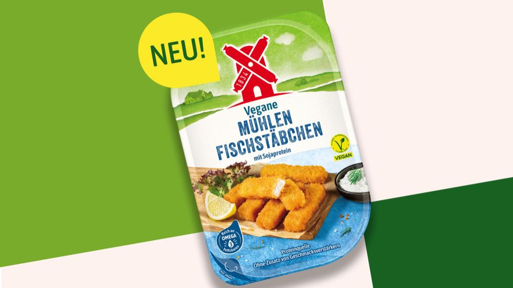 Rügenwalder Mühle präsentiert vegane Fischstäbchen