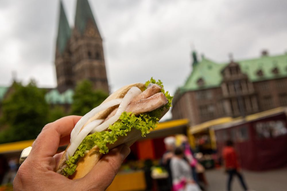 Matjessaison 2025: Am 18. Juni Aktion auf dem Bremer Domshof