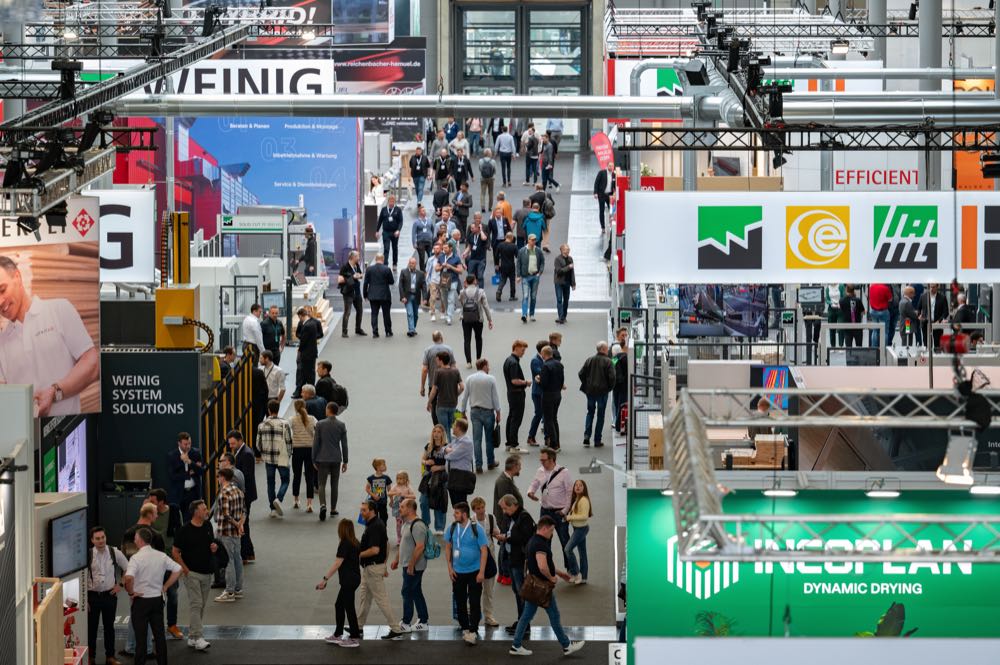 Rund 78.000 Besucher informierten sich auf der Ligna 2025 über die neuesten Technologien und Trends in der Holzbearbeitung. Ligna 2025: KI erhöht die Taktzahl