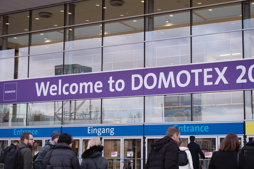 Die nächste Domotex findet vom 19. bis 22. Januar 2026 in Hannover statt. Domotex mit „starkem Zwischenstand“ bei den Anmeldungen