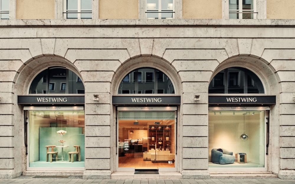 Westwing: temporärer Store in München