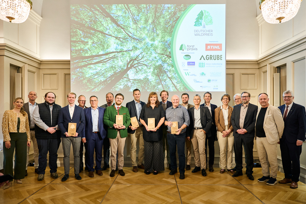 Deutscher Waldpreis 2025: Vorbilder aus Forstpraxis und Eigentum geehrt