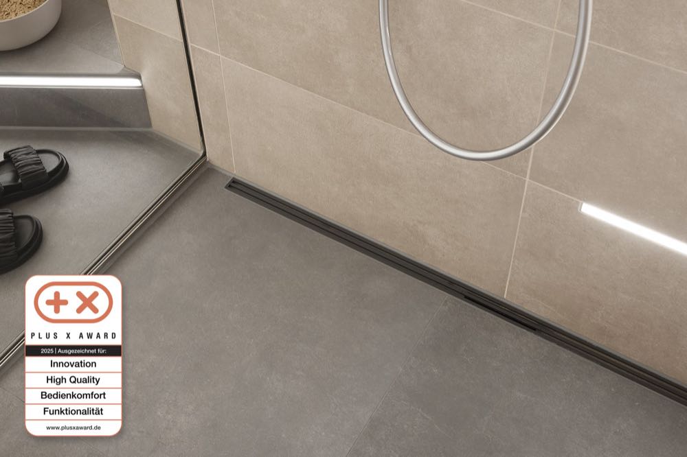  Schlüter-Kerdi-Line-Vario erhält Plus X Award in vier Kategorien