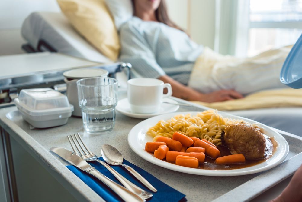 Studie: Essen in Krankenhäusern ungesund und klimaschädlich