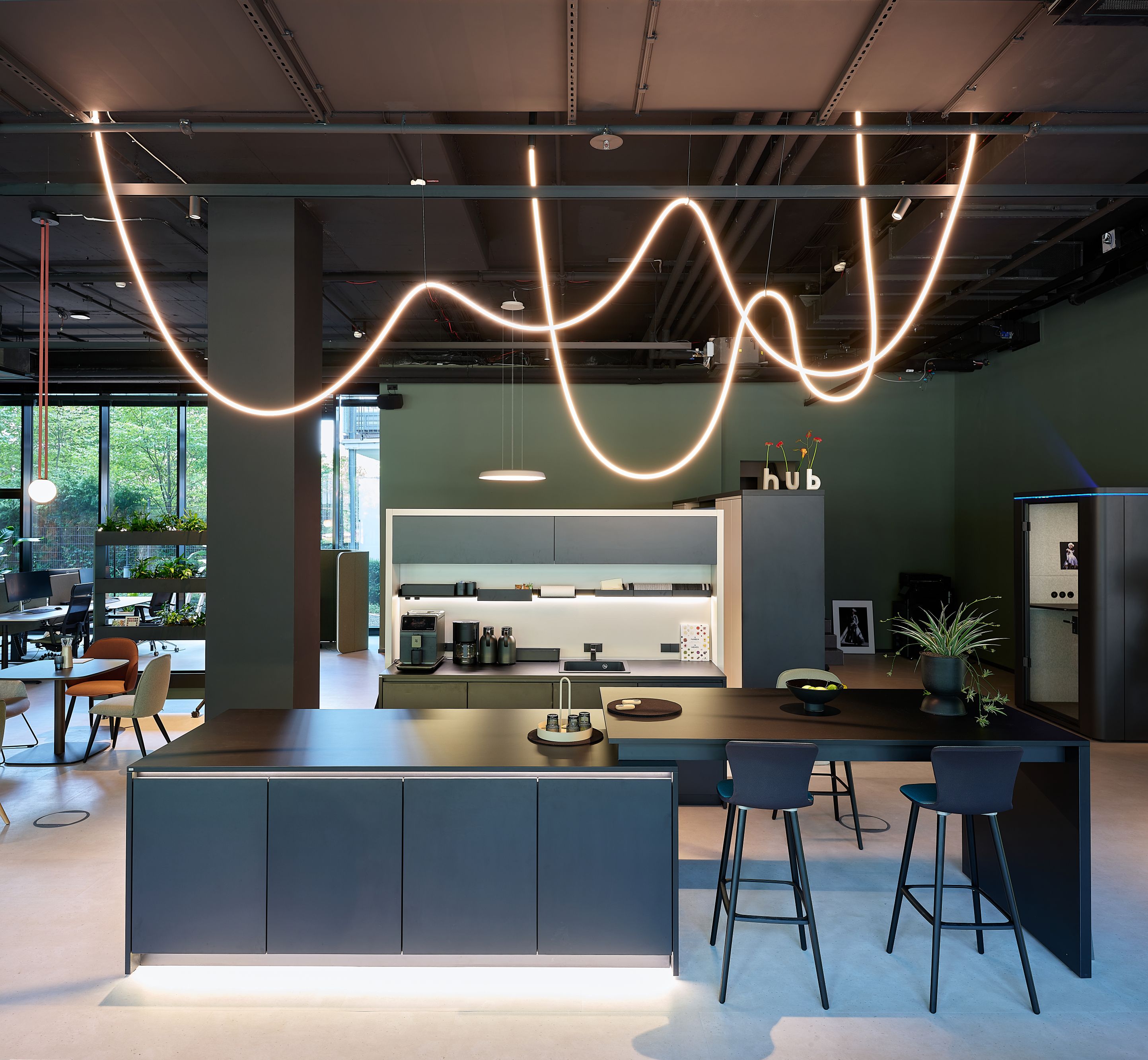 Neuer Hub West in Düsseldorf