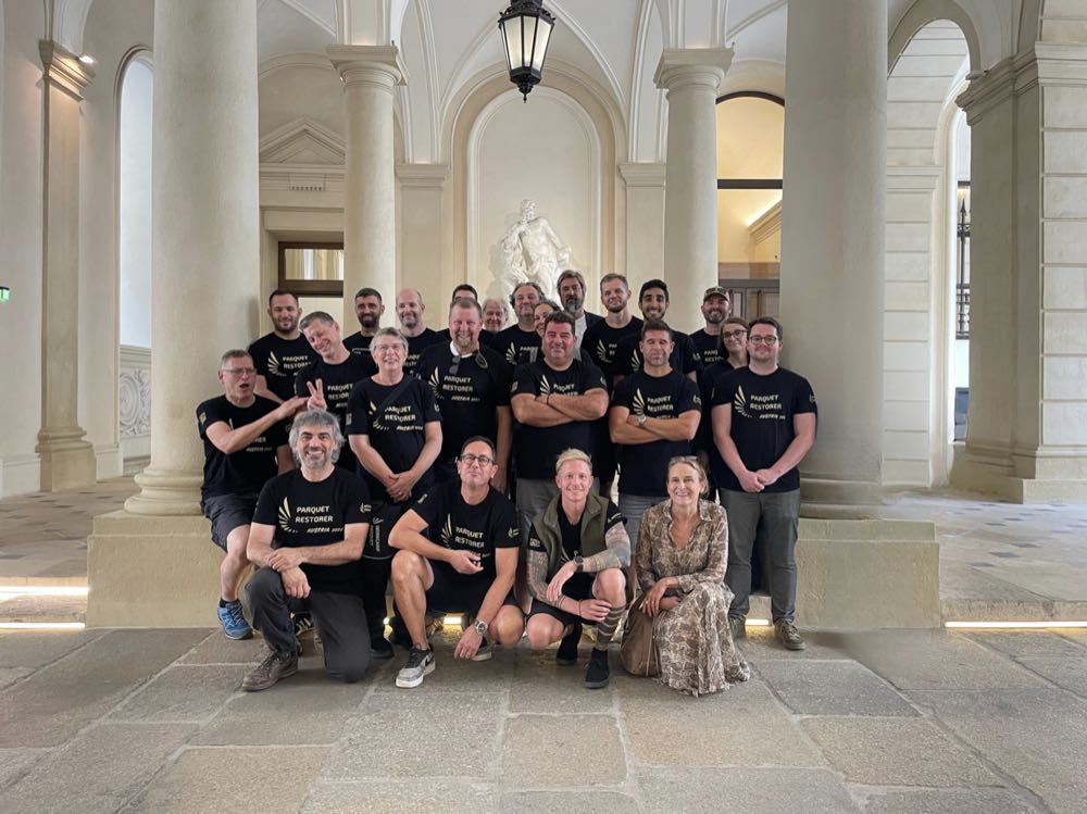  Workcamp Parquet 2025: Eintauchen in alte Techniken der Parkettsanierung