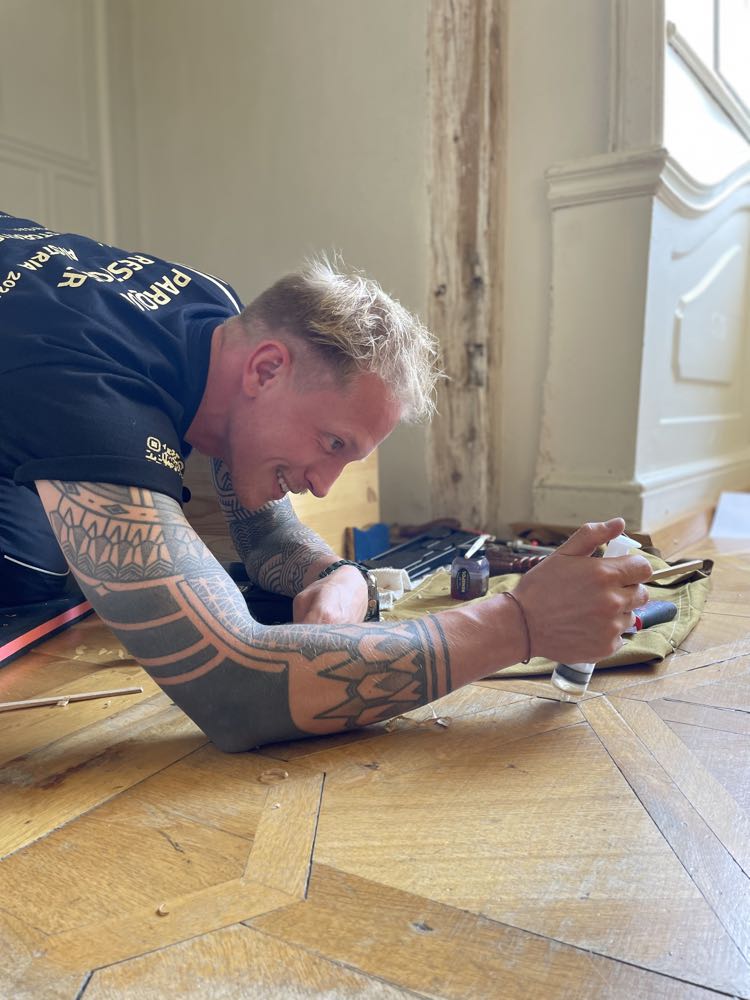  Workcamp Parquet 2025: Eintauchen in alte Techniken der Parkettsanierung