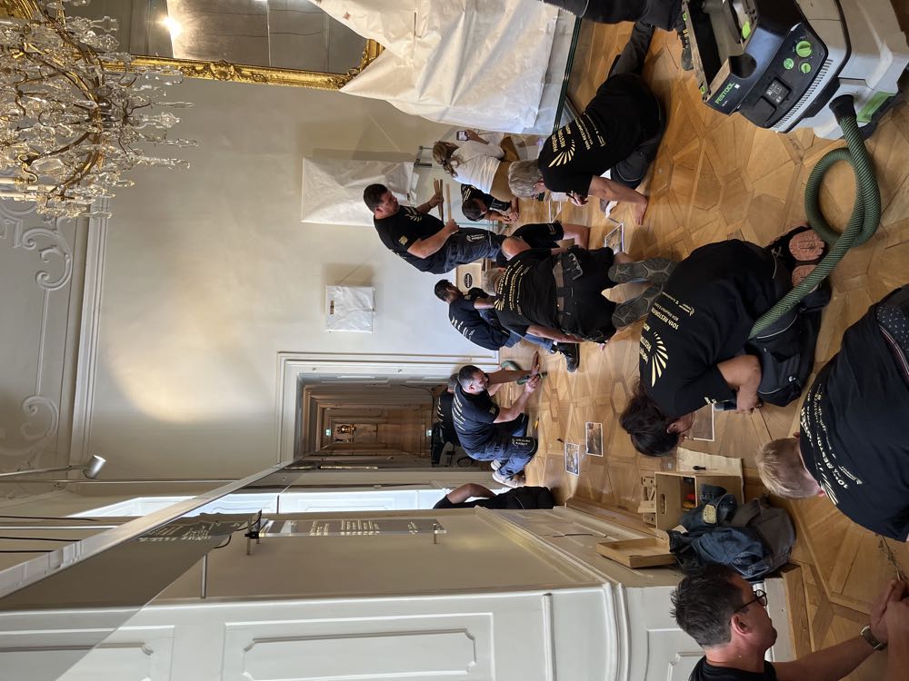 Workcamp Parquet 2025 in Schloss Esterházy