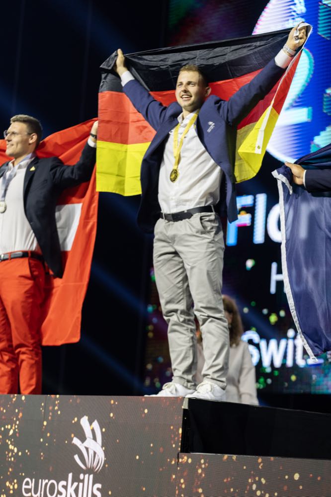  Euroskills 2025: Stuckateur holt Goldmedaille, Malerin erringt Silber