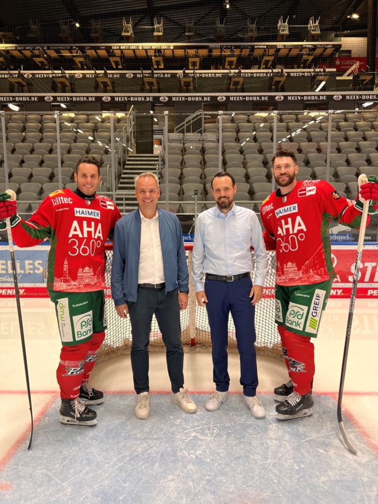 Greif und Augsburger Panther setzen Partnerschaft fort