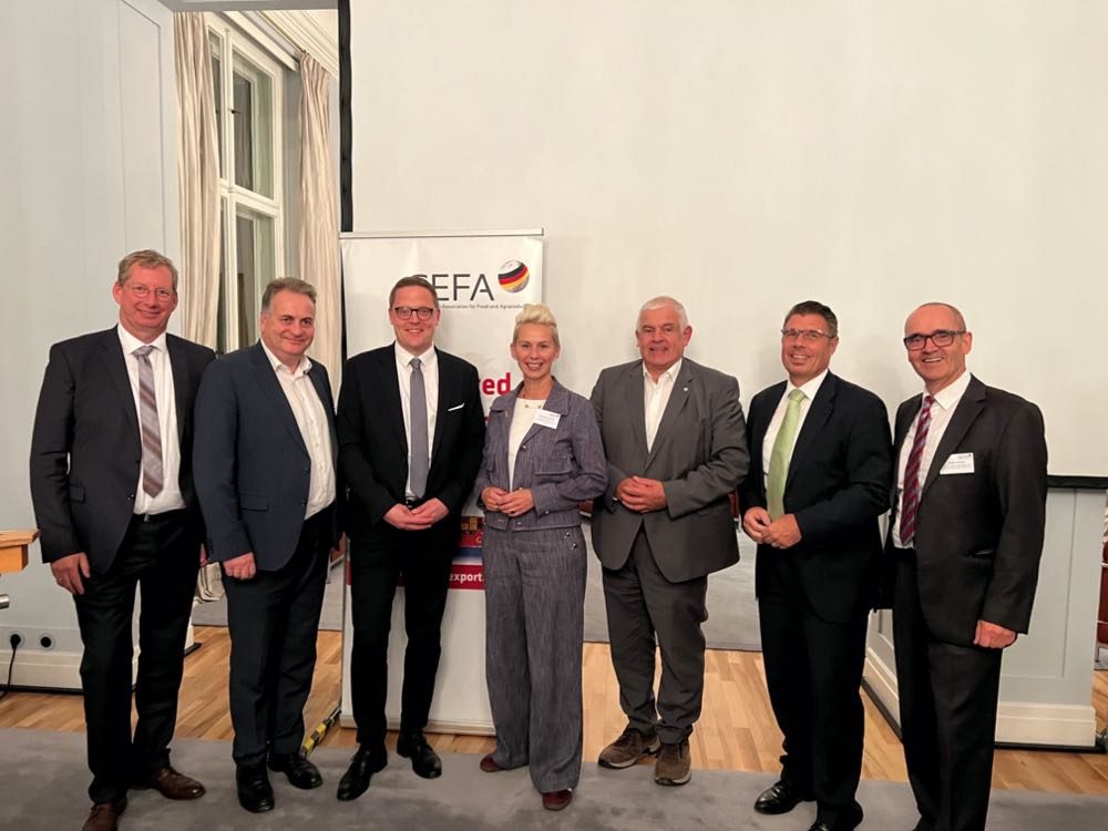 Zum gestrigen Parlamentarischen Abend der GEFA wurde sich für eine engagierte Exportunterstützung der Branche ausgesprochen. GEFA-Agrarexporteure begrüßen BMLEH-Außenhandelspolitik
