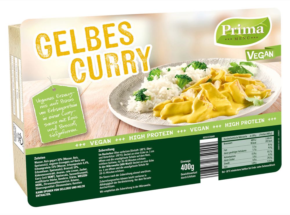 Prima Menü | High Protein Gerichte