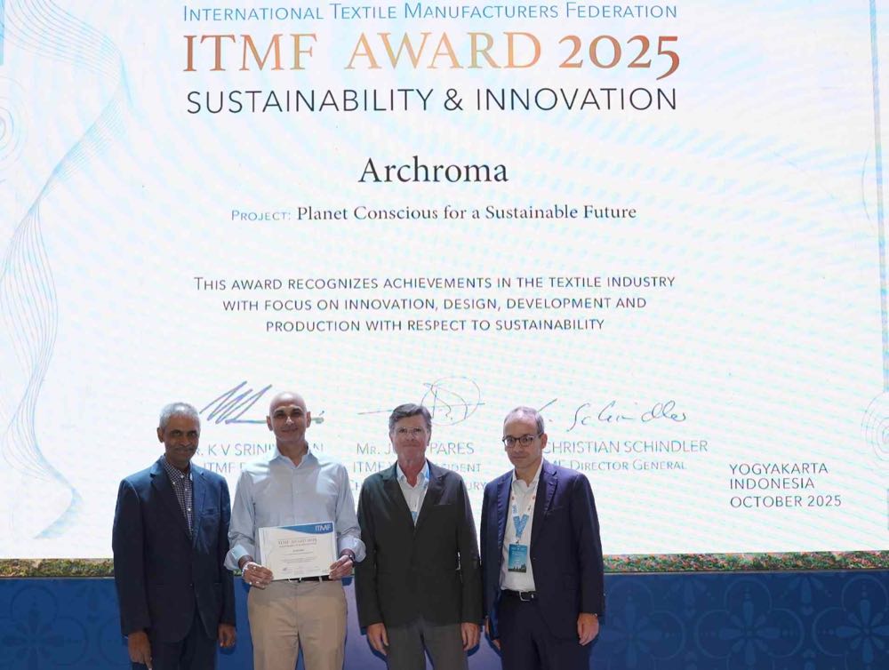 Archroma erhält Preis für Nachhaltigkeit