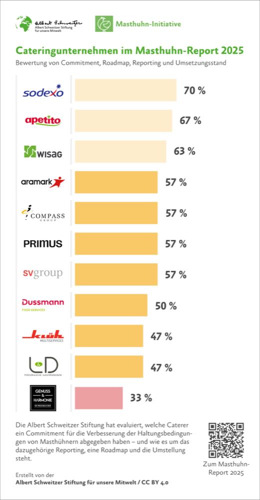 Masthuhn-Report: Neues Tierschutz-Ranking veröffentlicht