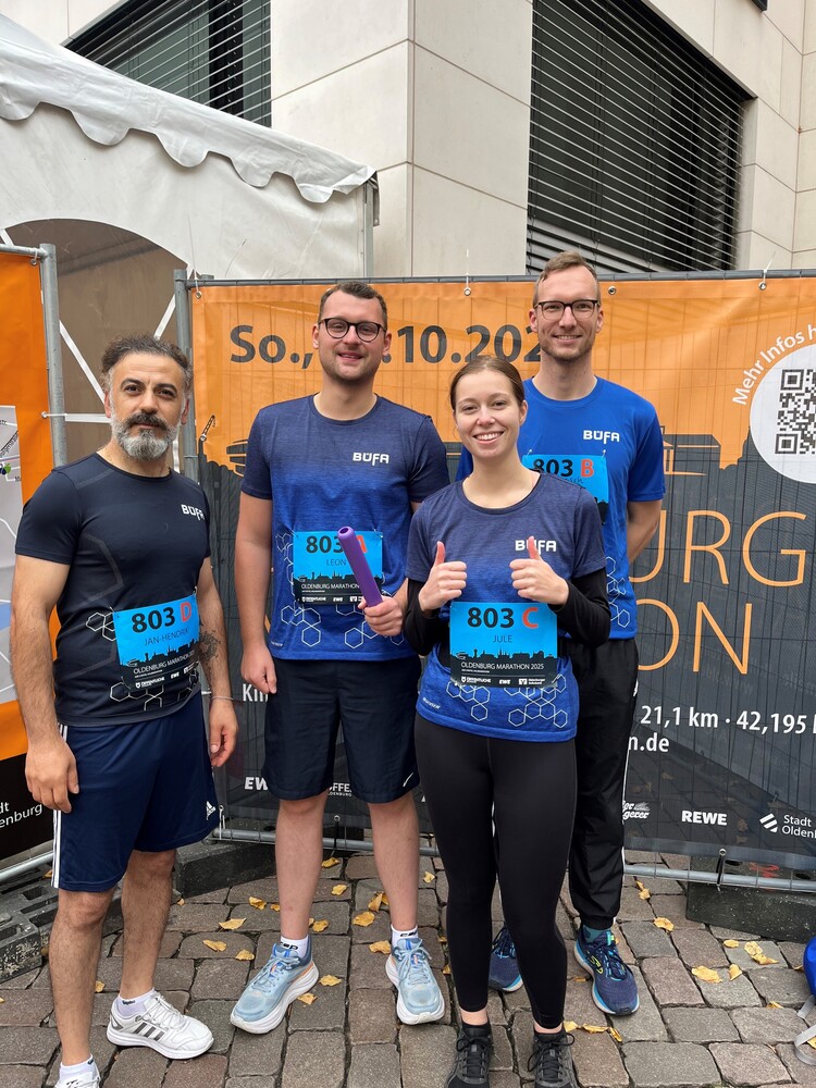 Büfa: Mitarbeiter laufen fast 100 Kilometer