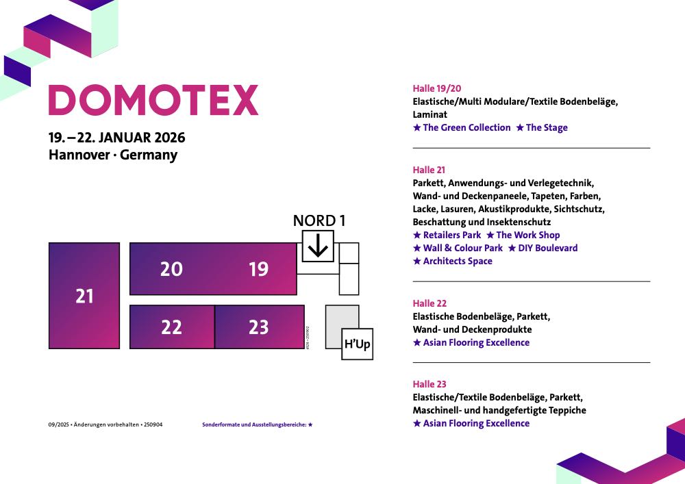  Messe-Vorschau: „Die Domotex hat sich neu erfunden“