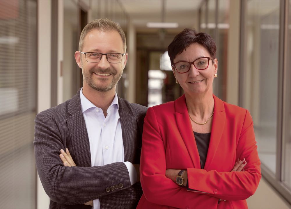 Sebastian Rettke und Bettina Heyne. VDPM: Bettina Heyne und Sebastian Rettke leiten Arbeitskreis Marketing & <br />
Öffentlichkeitsarbeit