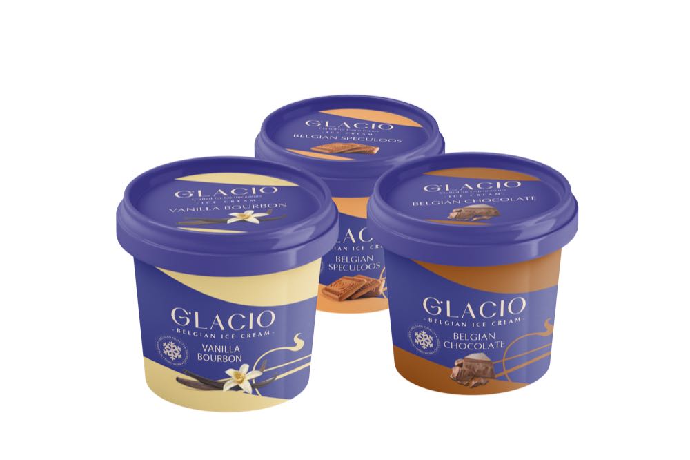 Belgian Icecream | Glacio Mini Belgische Gastronomie Becher