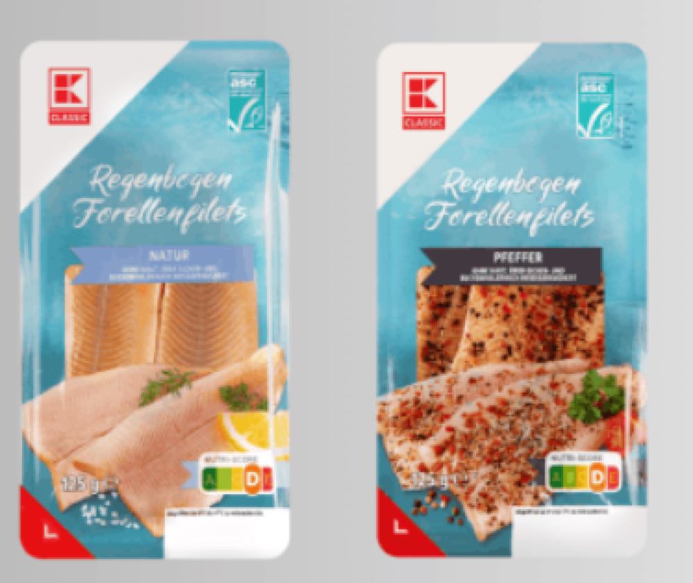 Rückruf: Regenbogenforellenfilets von Laschinger