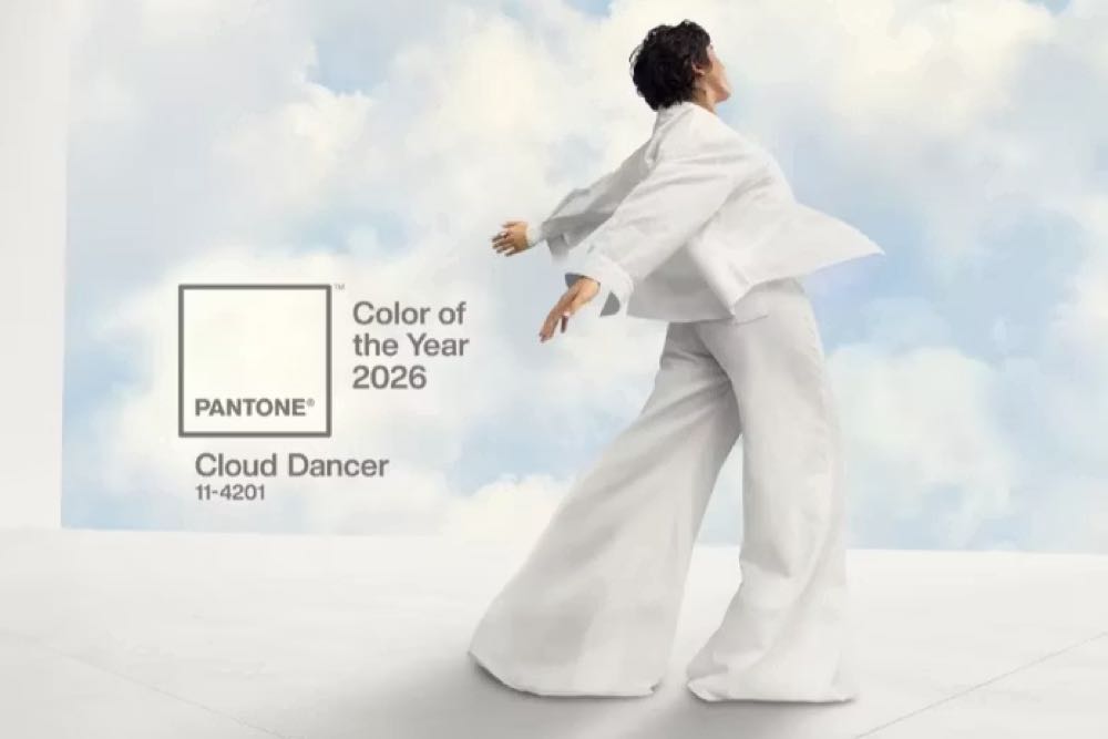 „Cloud Dancer“ ist Farbe des Jahres 2026