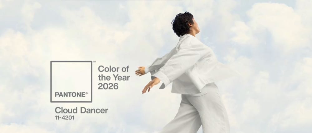  Pantone präsentiert „Color of the Year 2026“: Cloud Dancer