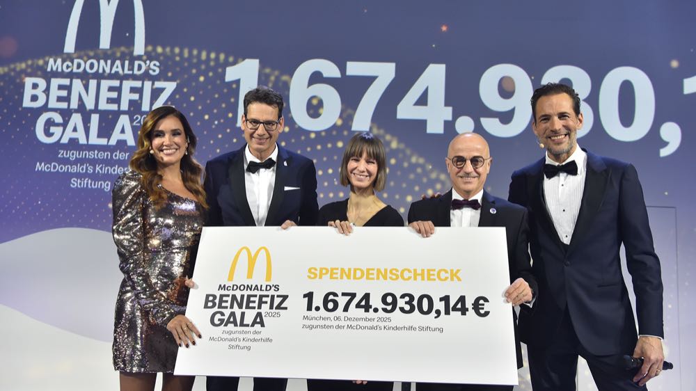 Über 1.670.000 Euro Spenden für die McDonald