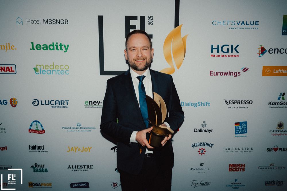 Ausgezeichnet: Klüh Catering erhält Green Monarch Award