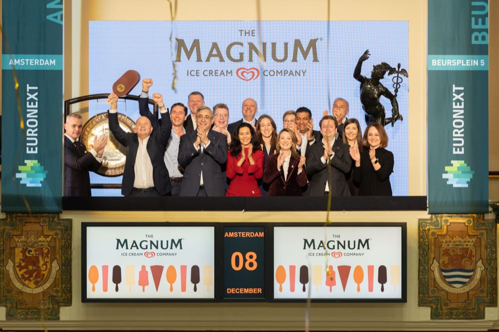 Magnum Ice Cream mit verhaltenem Börsenstart