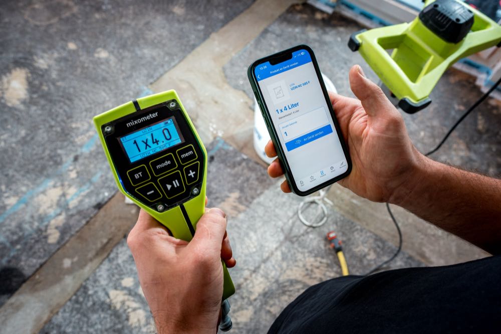 Wolff: Präzise Wasserdosierung für Spachtel, Kleber und Putz