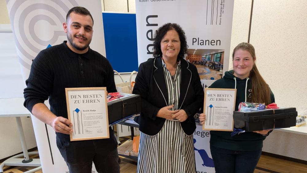 Hans-Schwier-Berufskolleg Gelsenkirchen: Tolle Vorbilder im Bodenhandwerk