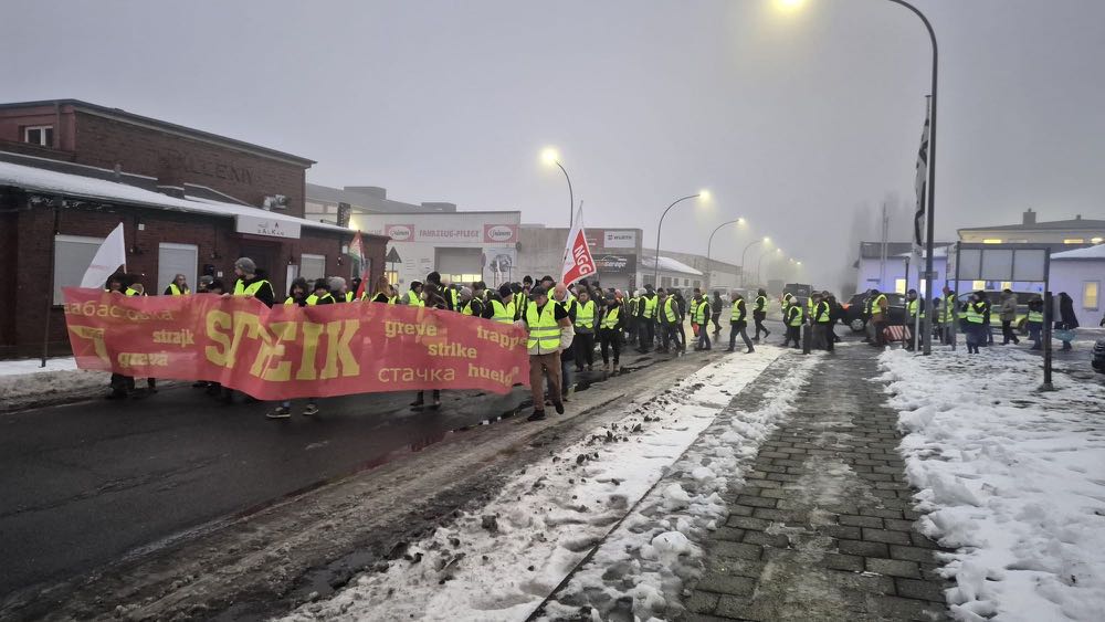 NGG bestreikt Deutsche See