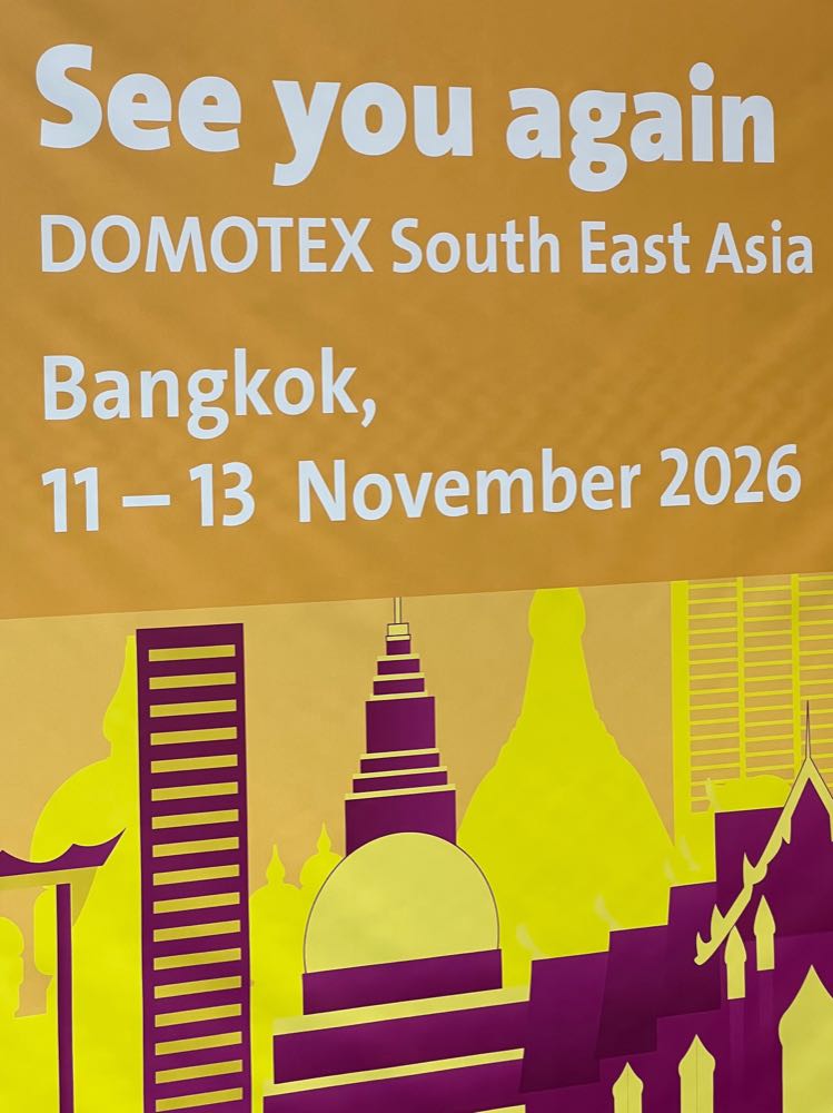  Domotex South East Asia: Premiere in Bangkok im November 2026