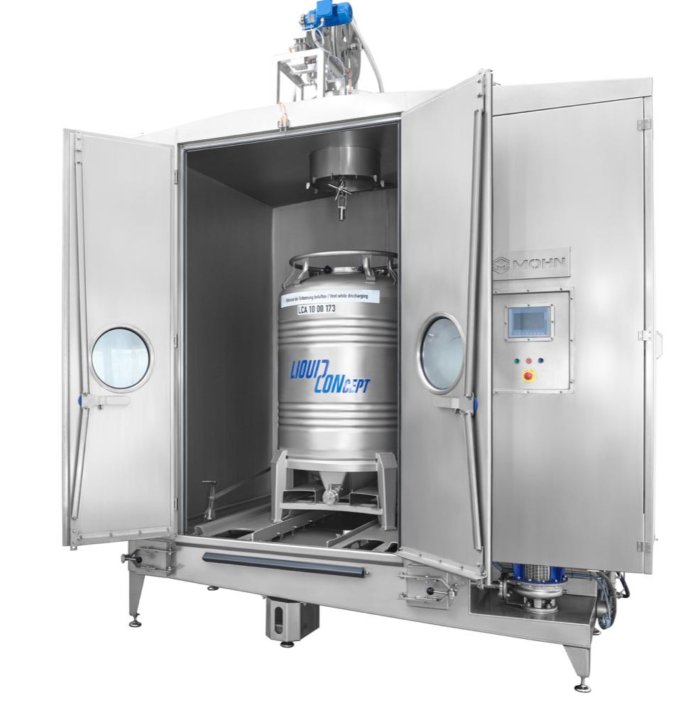 Mohn GmbH: Neue IBC-Container Wschanlage für sichere Innenreinigungen