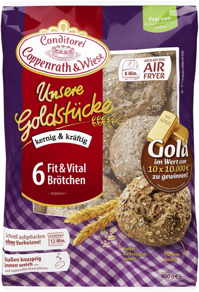 Jubiläum: TK-Brötchen von Coppenrath & Wiese werden 30