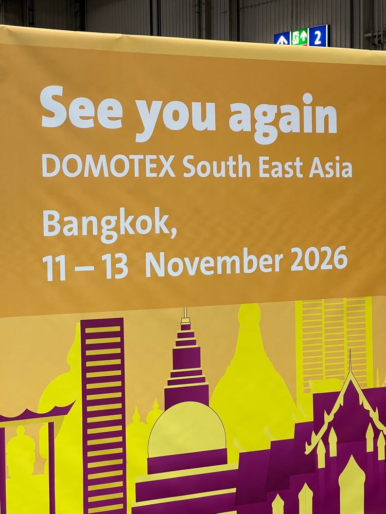  Domotex South East Asia feiert Premiere in Bangkok
