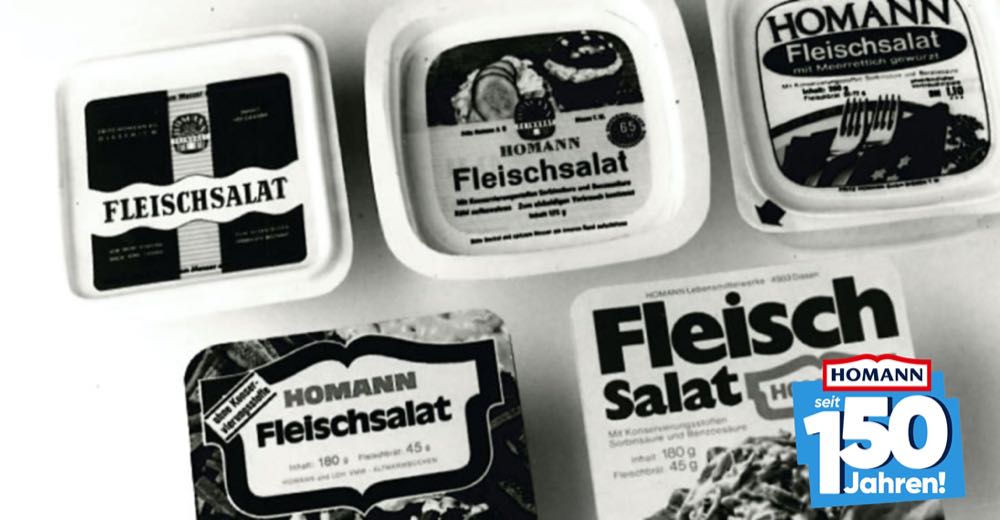 Homann wird 150 Jahre und feiert großes Markenjubiläum