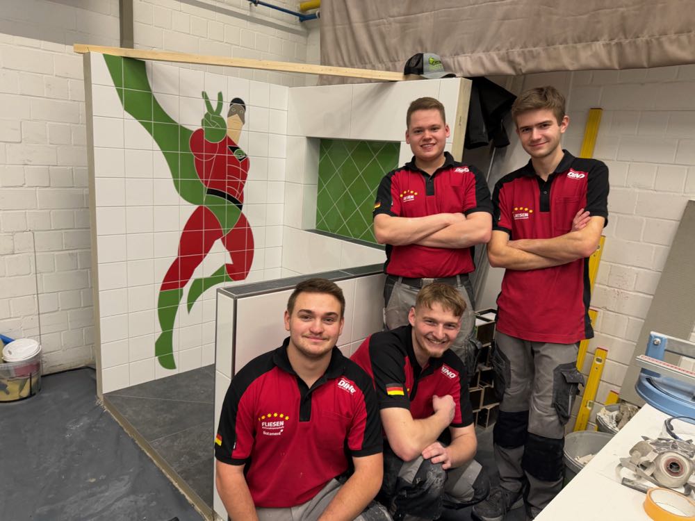  Fliesen-Nationalmannschaft: Niko Schleicher gewinnt zweite WM-Qualifikationsrunde