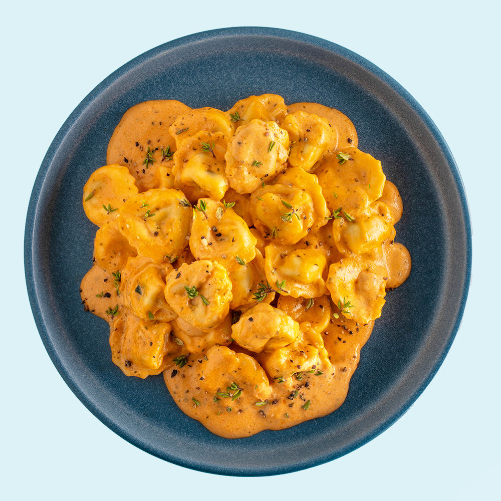 Bürger | Tortellini in Tomaten-Rahmsauce