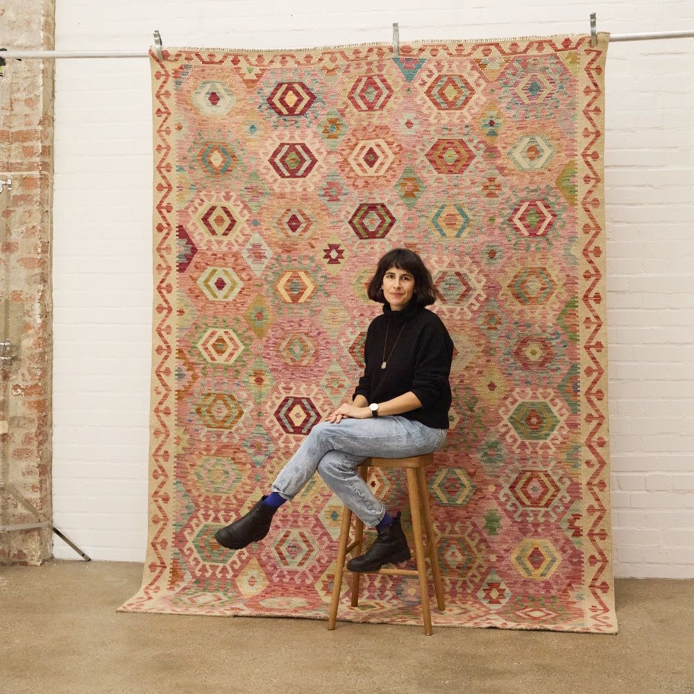 Pop-Up-Store für Teppich-Unikate