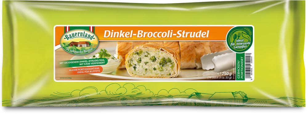 Weinbergmaier | Bauernland Dinkel-Broccoli-Strudel