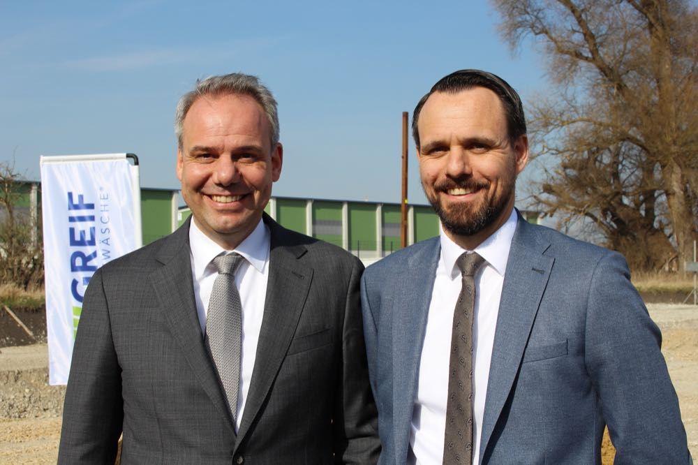 Greif baut neue Wäscherei