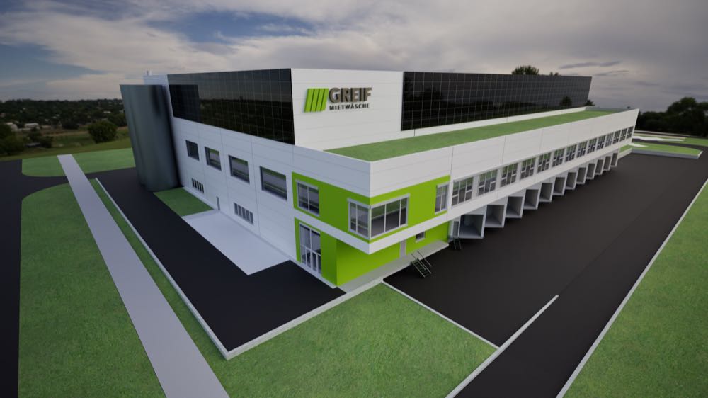 Greif baut neue Wäscherei